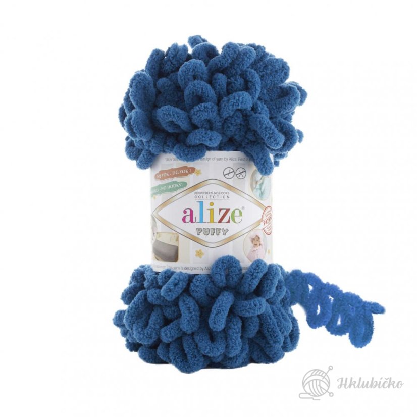Příze Alize Puffy 646 – Petrolejová