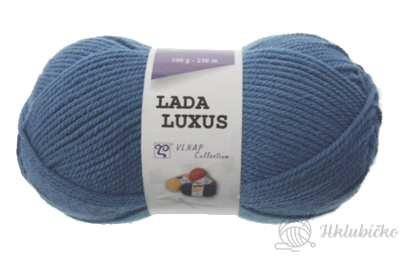 Příze Lada Luxus 56801 – brilantní modrá