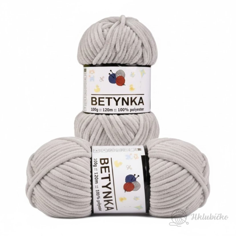 Příze Betynka 357 – modrošedá