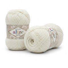 100% Bavlněná příze Bella 62 smetanová