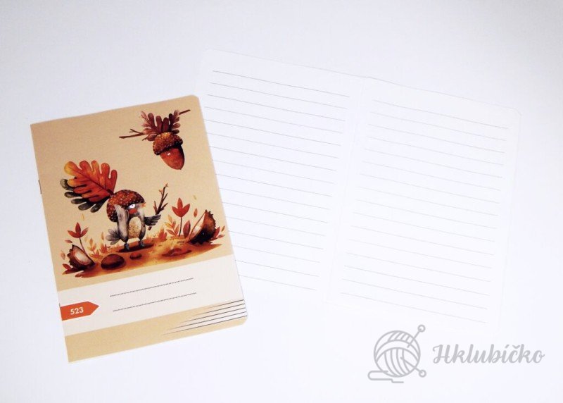 Školní sešit 523 Premium A5 linka