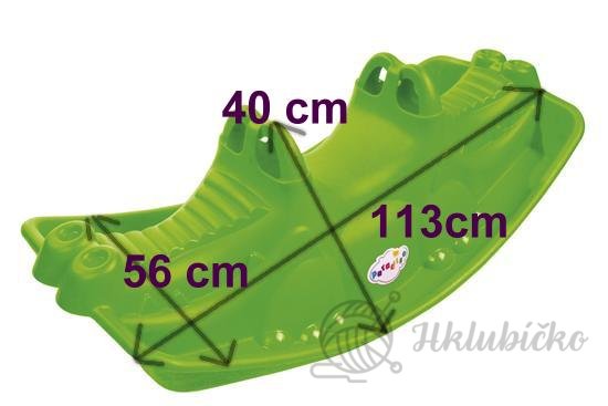 Dětské plastové houpadlo  Paradiso výrobek EU