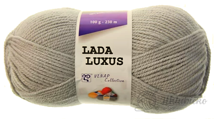Příze Lada Luxus 56177 – světle šedá