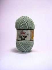Příze Dolphin Fine 80525 – šedozelená