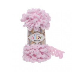 Příze Alize Puffy 31 Světle růžová
