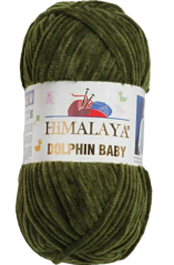 Příze Dolphin baby 80361 Mechově zelená