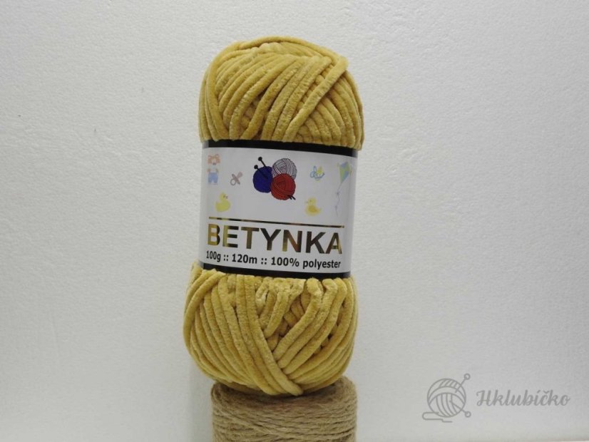 Příze Betynka 365 – světle medová