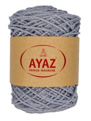 Příze Pamuk Makreme 1130 – šedá