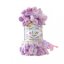 Příze Puffy color 6051 – růžovo-šeřík-bílá