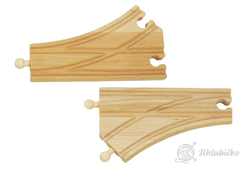 Výhybka dvojcestná sada 2 kusy