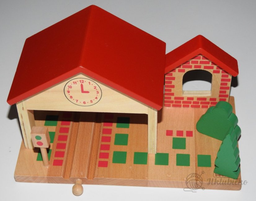 Nádraží pro dřevené koleje