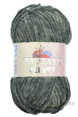 Příze Velvet 90020 – Tmavě šedá Příze Velvet 90020 – Tmavě šedá