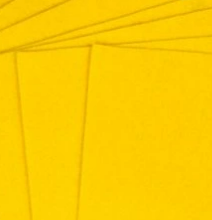 Filc  žlutý, A4, 180 g