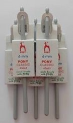 Háček pony 6mm /cm