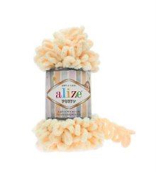 Příze Alize Puffy 742 – Smetana broskev