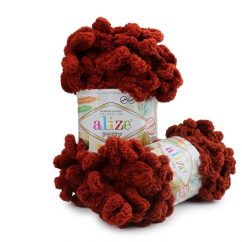 Příze Alize Puffy 641 pálená cihla