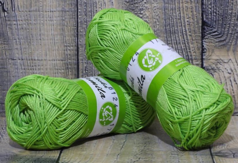 Příze Česká kamila 6124 – jablko