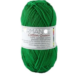 Bavlněná příze Cotton Queen 100% tmavě zelená