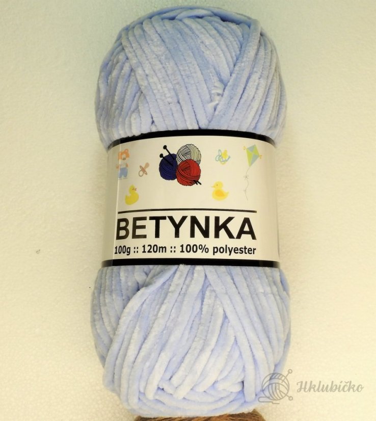 Příze Betynka 344 – světlá šedomodrá