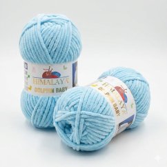 Příze Dolphin Baby 80385 – světle modrá