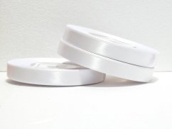 Saténová stuha bílá 6mm x 32m