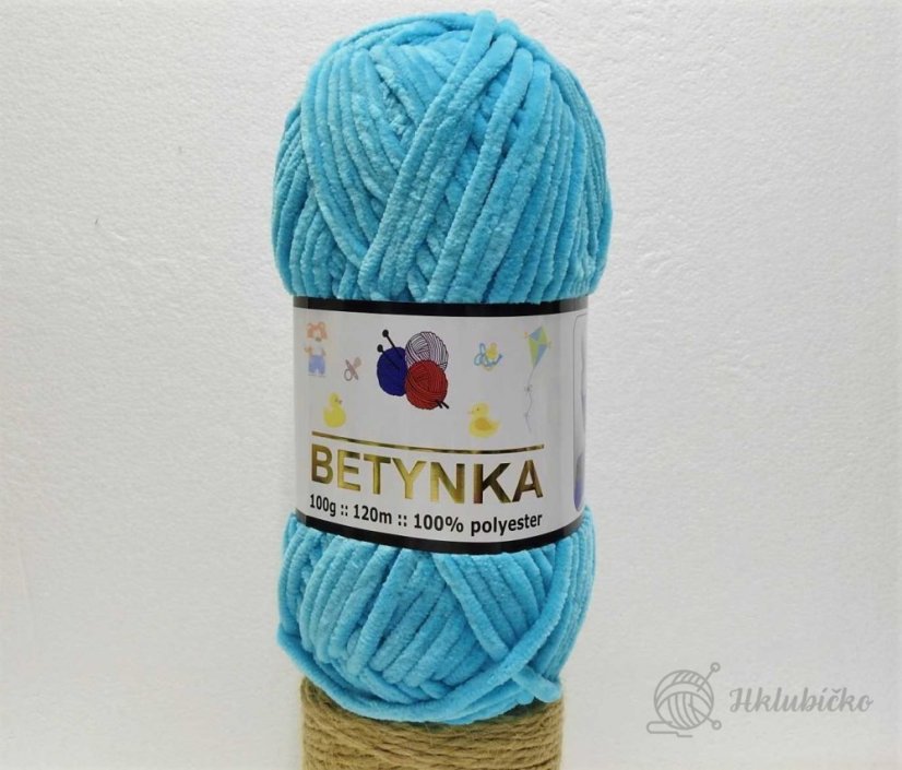 Příze Betynka 335 – světlá šmoula