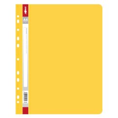 Žlutý rychlovazač A4 s europerforací