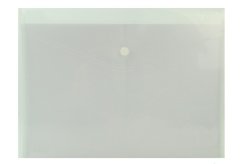 Obal spisový s klopou a drukem A4  transparentní