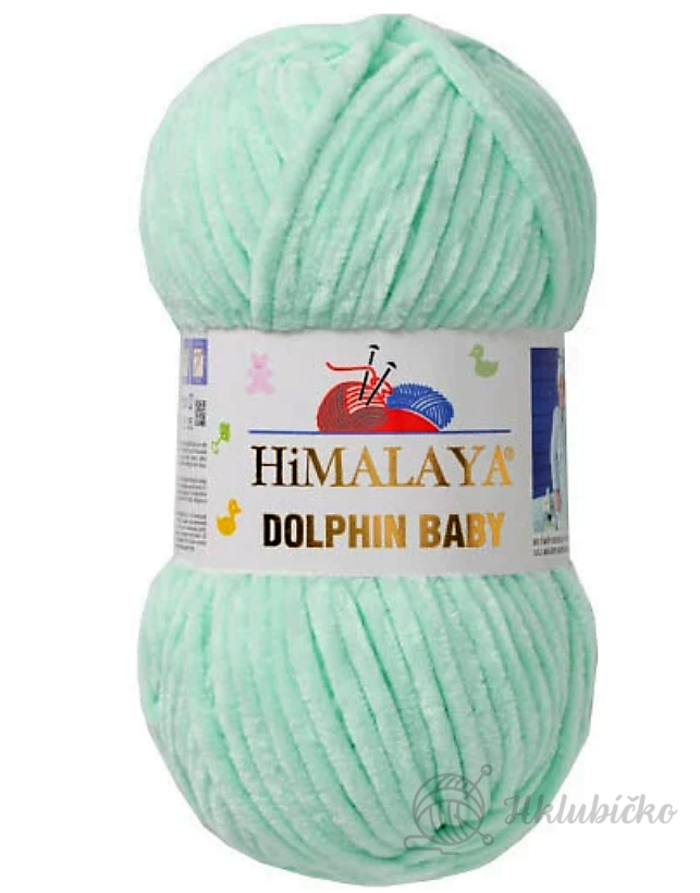 Příze Dolphin Baby 80307 – Světle zelená