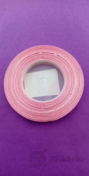 Saténová stuha  podzivní růžová 6mm x 32m