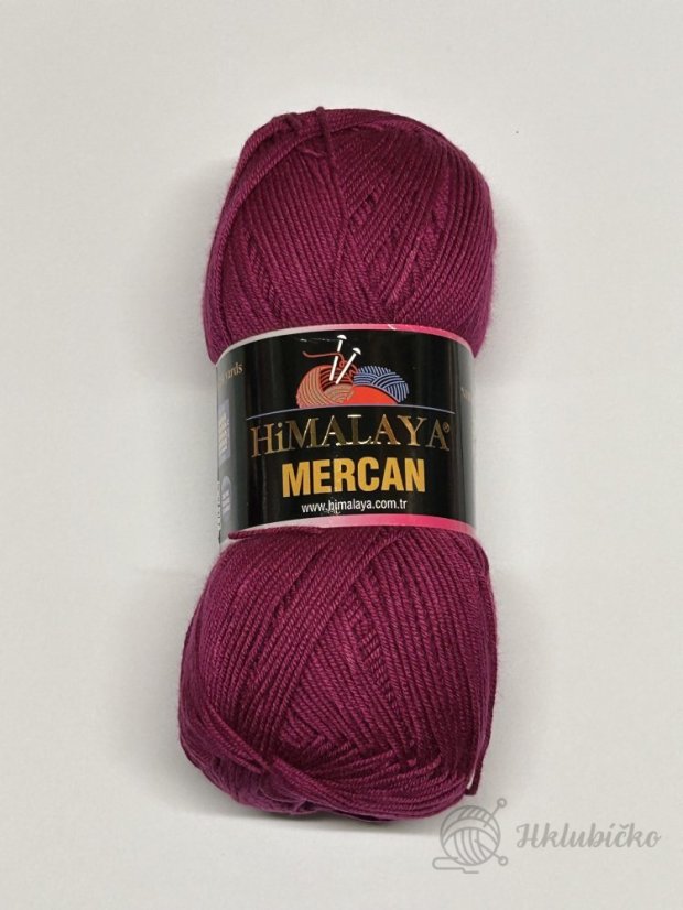 Příze Mercan Himalaya 100g 52913 – tmavá fuchsie