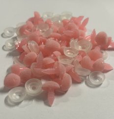 Čumáček samet bezpečnostní pudrová 10×12 mm