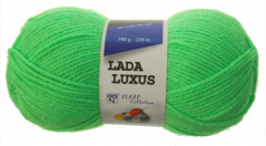příze LADA LUXUS 50012 zelená neon