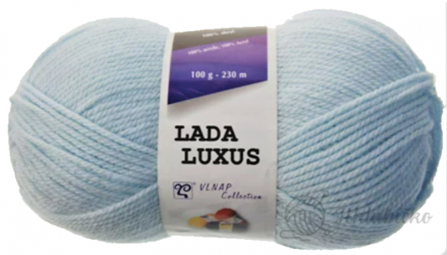 příze LADA LUXUS světlé modrá 56220