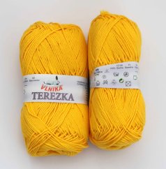 Bavlněná příze Terezka 125 – žlutá