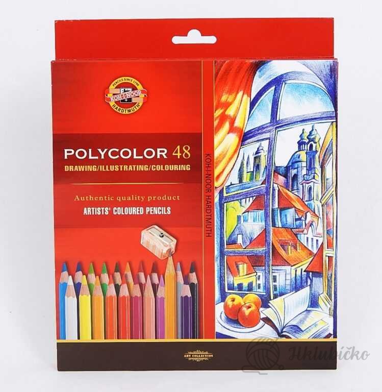 Pastelky 3836/48 POLYCOLOR