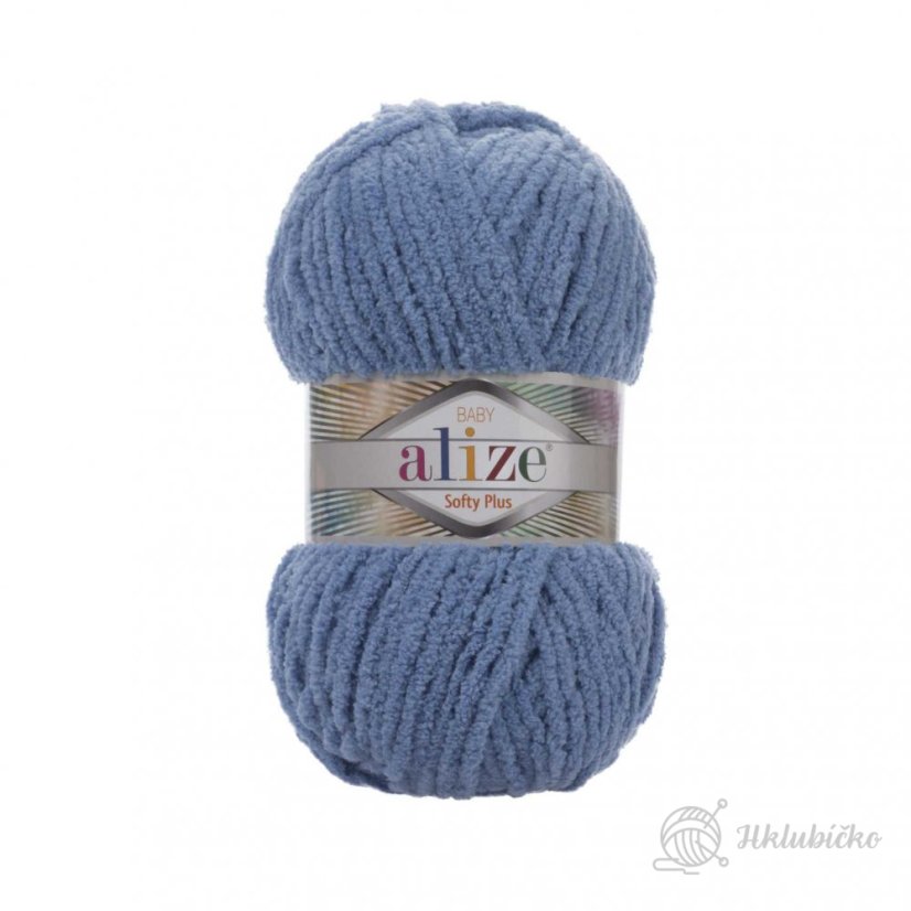 Příze Alize Softy Plus 374 – Džínová