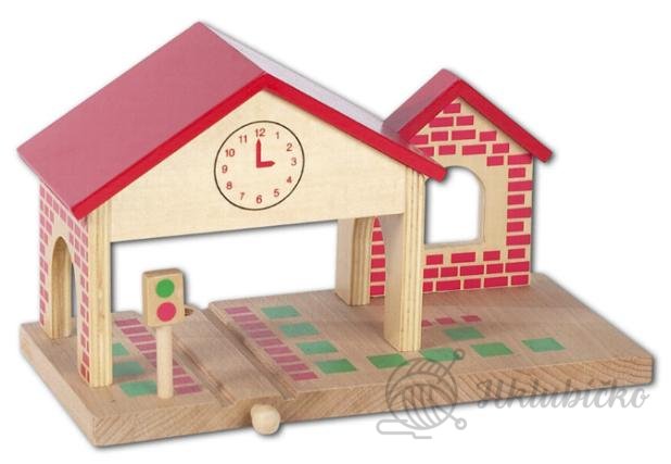 Nádraží pro dřevené koleje