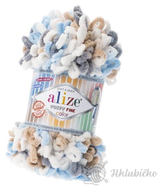 Příze Alize Puffy Fine Color 5946