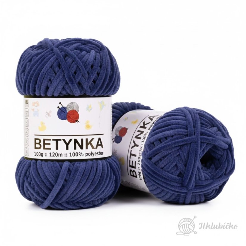 Příze Betynka 321 – tmavě modrá