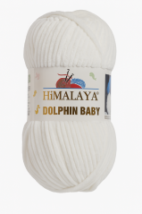 Příze Dolphin baby 80363 Perlově bílá