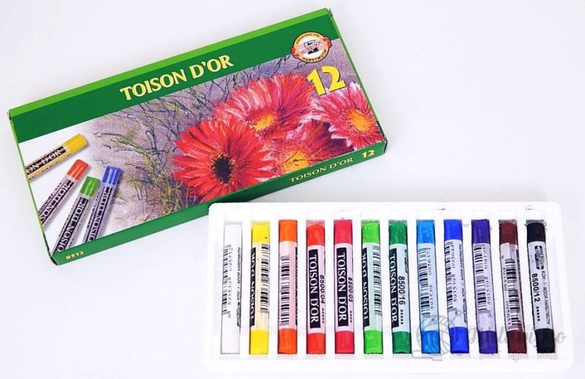 Křídy 8512/12 prašné TOISON D'OR Koh i noor