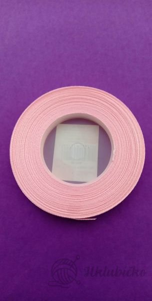 Saténová stuha světle růžová 6mm x 32m