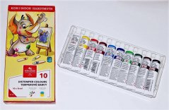 Školní temperové barvy 1625/10 16ml Koh i noor
