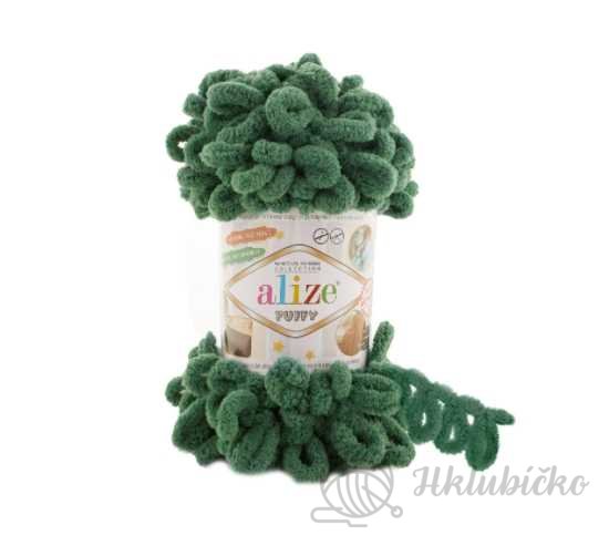 Příze Alize Puffy 532 – zelená