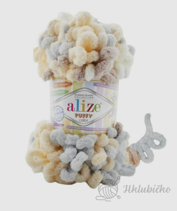 Příze Puffy color 6463 – super barevné provedení