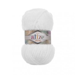 Příze Alize Softy Plus 055 – Bílá
