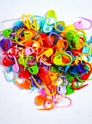 Spínací špendlík značkovač na pletení 10ks