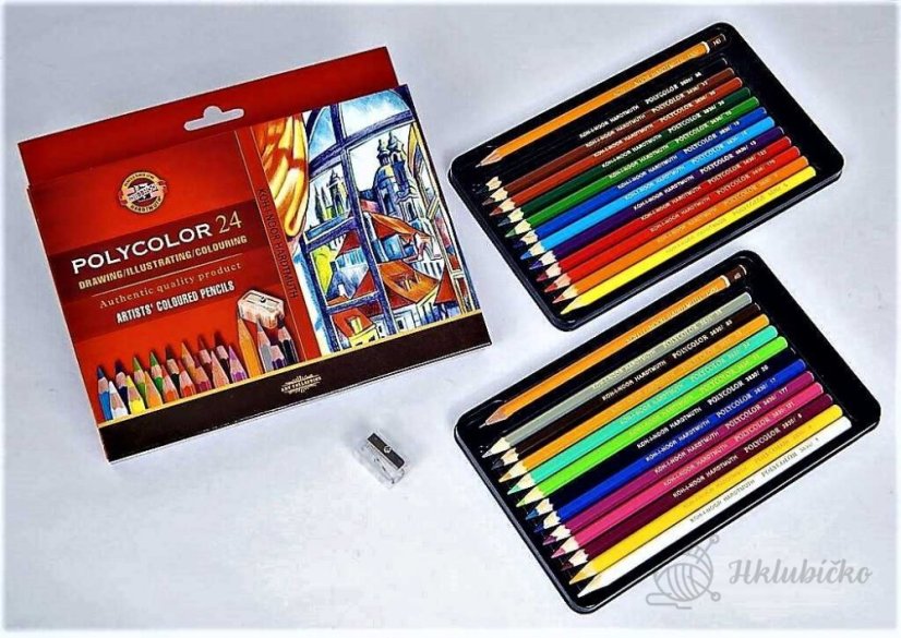 Pastelky 3834/24 POLYCOLOR