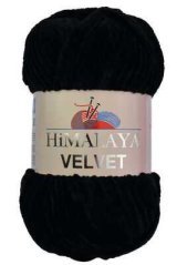 Příze Velvet 90011 – Černá